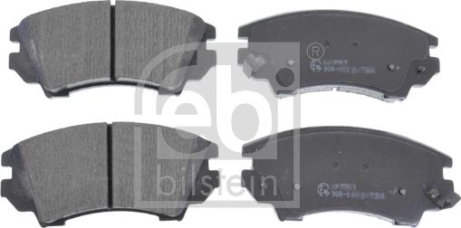 Febi Bilstein 16892 - Brake Pad Set, disc brake www.parts5.com