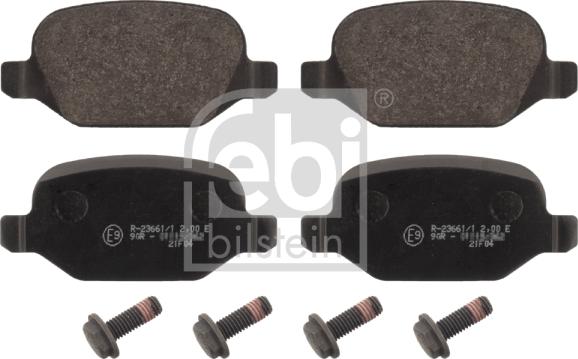 Febi Bilstein 16853 - Set placute frana,frana disc www.parts5.com