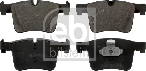 Febi Bilstein 16861 - Brake Pad Set, disc brake parts5.com