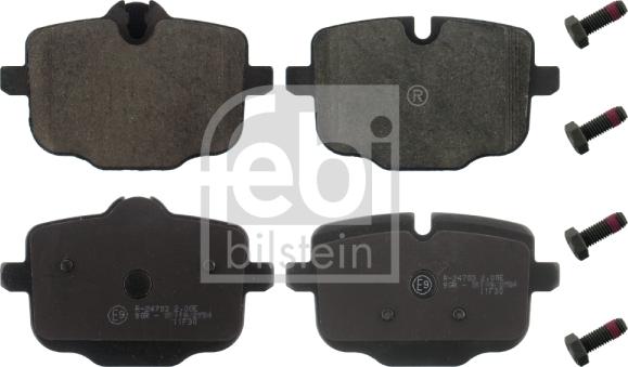 Febi Bilstein 16812 - Brake Pad Set, disc brake parts5.com