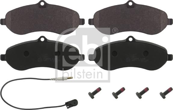 Febi Bilstein 16830 - Brake Pad Set, disc brake www.parts5.com