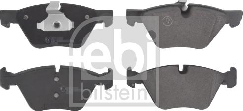 Febi Bilstein 16825 - Brake Pad Set, disc brake parts5.com