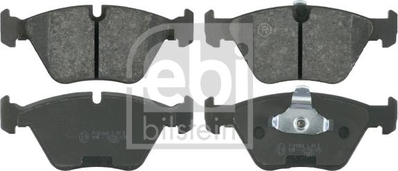 Febi Bilstein 16349 - Brake Pad Set, disc brake parts5.com