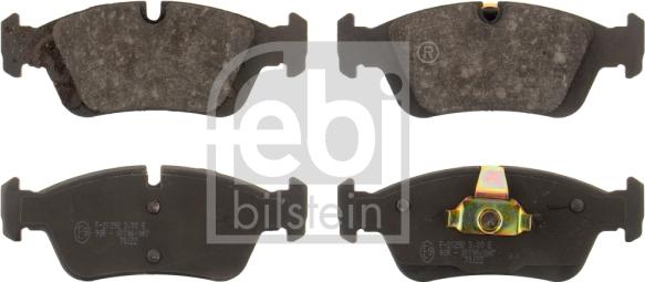 Febi Bilstein 16343 - Тормозные колодки, дисковые, комплект www.parts5.com