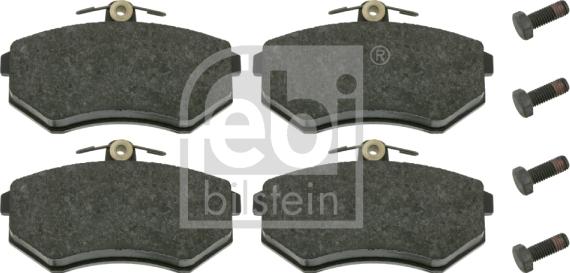 Febi Bilstein 16308 - Kit de plaquettes de frein, frein à disque www.parts5.com