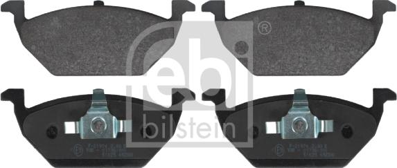 Febi Bilstein 16328 - Set placute frana,frana disc www.parts5.com