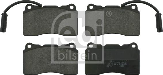 Febi Bilstein 16295 - Σετ τακάκια, δισκόφρενα www.parts5.com