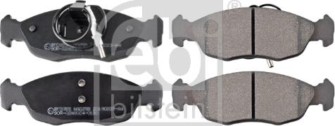 Febi Bilstein 16259 - Brake Pad Set, disc brake parts5.com