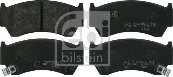 Febi Bilstein 16267 - Jarrupala, levyjarru www.parts5.com