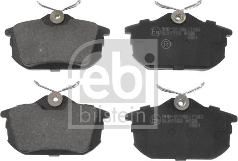 Febi Bilstein 16207 - Set placute frana,frana disc www.parts5.com