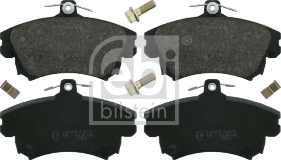 Febi Bilstein 16214 - Set placute frana,frana disc www.parts5.com