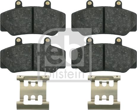 Febi Bilstein 16211 - Brake Pad Set, disc brake parts5.com