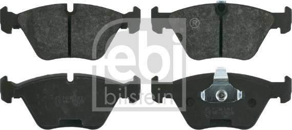 Febi Bilstein 16217 - Brake Pad Set, disc brake parts5.com