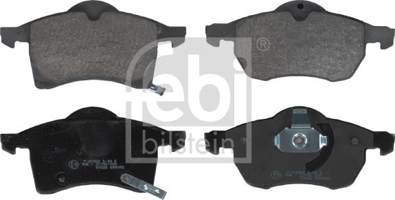 Febi Bilstein 16232 - Piduriklotsi komplekt,ketaspidur parts5.com