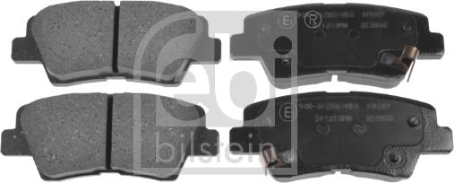 Febi Bilstein 16799 - Brake Pad Set, disc brake www.parts5.com