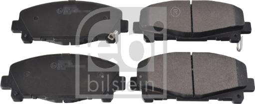 Febi Bilstein 16792 - Тормозные колодки, дисковые, комплект www.parts5.com