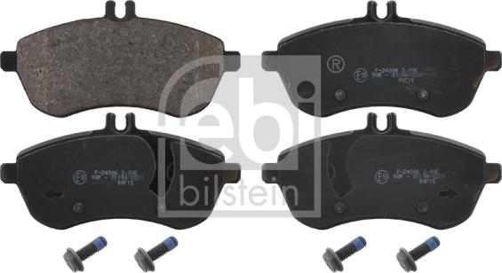 Febi Bilstein 16749 - Piduriklotsi komplekt,ketaspidur www.parts5.com