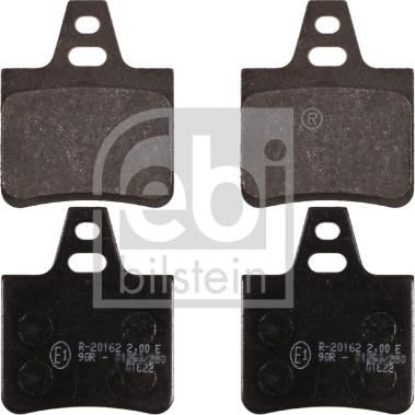 Febi Bilstein 16764 - Brake Pad Set, disc brake www.parts5.com