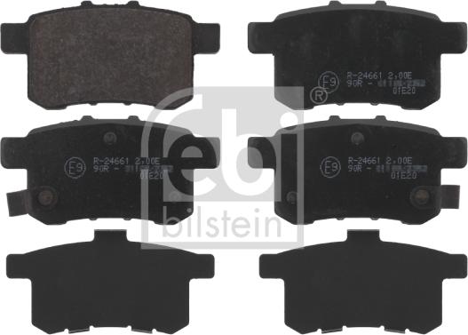 Febi Bilstein 16766 - Brake Pad Set, disc brake www.parts5.com