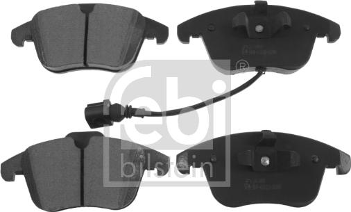 Febi Bilstein 16760 - Brake Pad Set, disc brake www.parts5.com