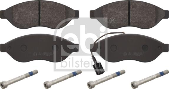 Febi Bilstein 16716 - Σετ τακάκια, δισκόφρενα www.parts5.com