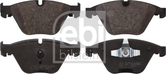 Febi Bilstein 16728 - Brake Pad Set, disc brake www.parts5.com