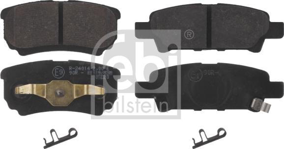 Febi Bilstein 16774 - Brake Pad Set, disc brake parts5.com