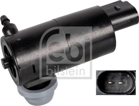 Febi Bilstein 109283 - Water Pump, window cleaning www.parts5.com