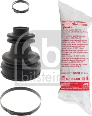 Febi Bilstein 100430 - Gumiharang, hajtótengely www.parts5.com