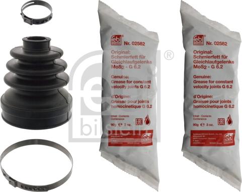 Febi Bilstein 100212 - Gumiharang, hajtótengely www.parts5.com