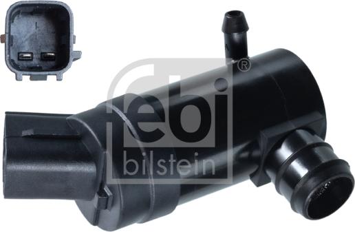 Febi Bilstein 108063 - Water Pump, window cleaning www.parts5.com