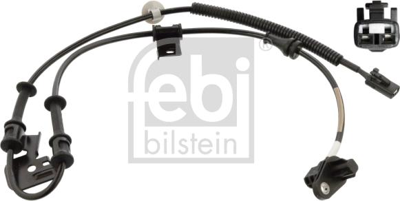 Febi Bilstein 107628 - Sensor, wheel speed www.parts5.com