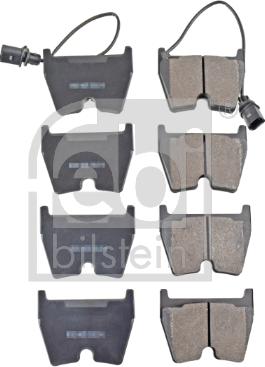 Febi Bilstein 116044 - Brake Pad Set, disc brake www.parts5.com