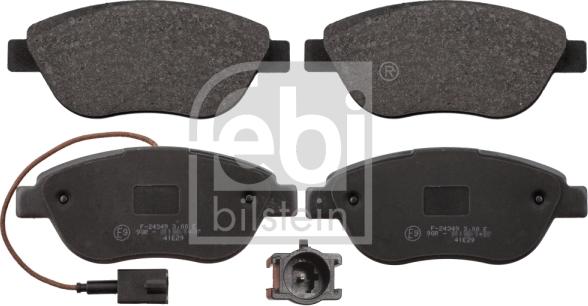 Febi Bilstein 116054 - Brake Pad Set, disc brake www.parts5.com