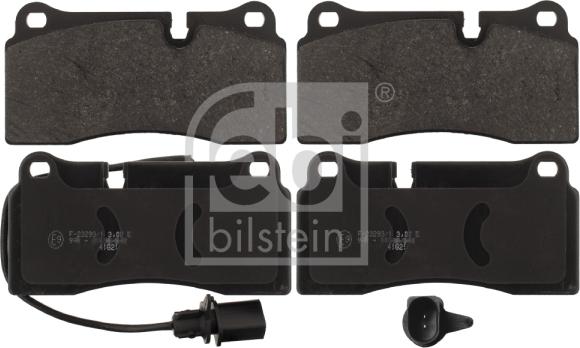 Febi Bilstein 116022 - Brake Pad Set, disc brake www.parts5.com