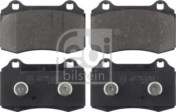 Febi Bilstein 116079 - Brake Pad Set, disc brake www.parts5.com