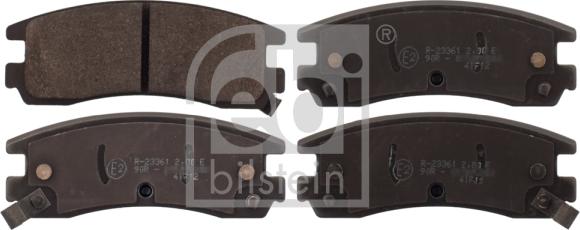 Febi Bilstein 116154 - Brake Pad Set, disc brake www.parts5.com