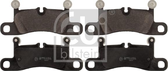 Febi Bilstein 116169 - Set placute frana,frana disc www.parts5.com