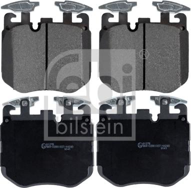 Febi Bilstein 116344 - Brake Pad Set, disc brake parts5.com