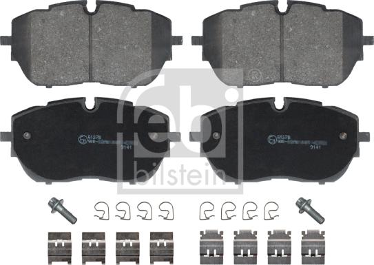 Febi Bilstein 116342 - Brake Pad Set, disc brake www.parts5.com