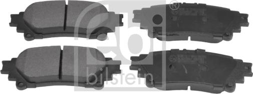 Febi Bilstein 116359 - Brake Pad Set, disc brake parts5.com