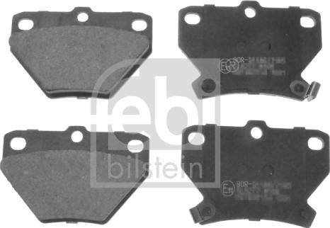 Febi Bilstein 116306 - Set placute frana,frana disc www.parts5.com