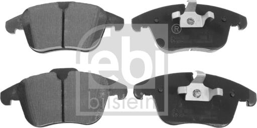 Febi Bilstein 116380 - Sada brzdových platničiek kotúčovej brzdy www.parts5.com