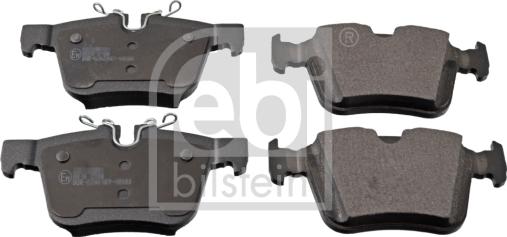 Febi Bilstein 116331 - Sada brzdových destiček, kotoučová brzda www.parts5.com