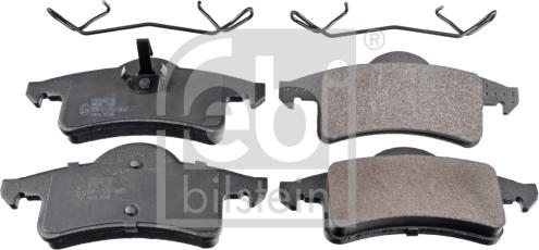 Febi Bilstein 116329 - Brake Pad Set, disc brake parts5.com