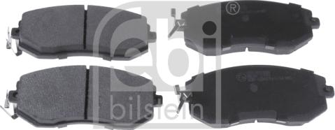 Febi Bilstein 116326 - Σετ τακάκια, δισκόφρενα www.parts5.com