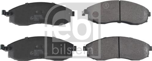 Febi Bilstein 116322 - Brake Pad Set, disc brake www.parts5.com