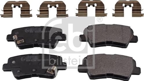 Febi Bilstein 116378 - Brake Pad Set, disc brake parts5.com