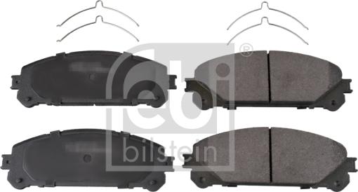 Febi Bilstein 116373 - Brake Pad Set, disc brake parts5.com