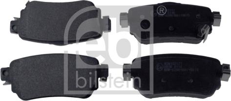 Febi Bilstein 116268 - Sada brzdových destiček, kotoučová brzda www.parts5.com